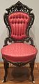 Rococo Revival chair (c. 1850-55), by Joseph Meeks & Sons.