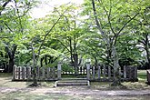 Monument on the site of the Yoshizaki-gobō