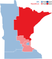 Seats gained in the United States House elections in Minnesota, 2010