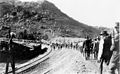 Image 17Armed vigilantes deport striking copper miners during the Bisbee Deportation in Bisbee, Arizona, July 12, 1917.