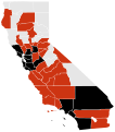 H1N1 California Map.svg