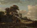 Roelof de Vries, Landscape with Stream and Windmill, unknown date.