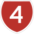State Highway 4 shield}}