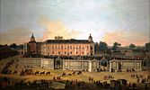 Vista del Palacio Real de Aranjuez by Francesco Battaglioli in 1756. Museo del Prado