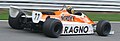 In 1982, Arrows raced with an orange livery. This is an Arrows A4 being tested in 2005.