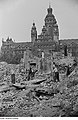 New Town Hall after Bombing of Leipzig in World War II