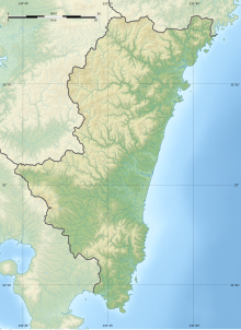 Battle of Mimigawa is located in Miyazaki Prefecture