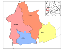 Sub-prefectures of Nana-Mambéré