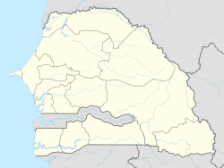 Toubab Dialaw is located in Senegal