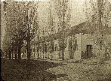 The building of the Higher Women's School in Belgrade, built in 1860 and demolished in 1930