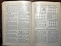 Book of Knowledge 1919 Vol 1 Page 110. Thinking problems, match tricks, measurement conversion.