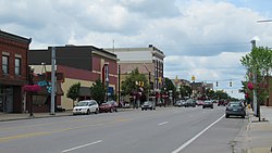 Downtown Cadillac along N. Mitchell Street