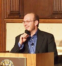 Michael McKeown Bondhus at Lannan Center for Poetics and Social Practice, Georgetown University, 2014