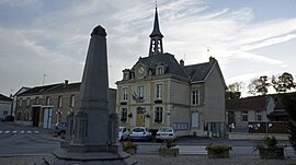 The town hall in Nogent-l'Abbesse