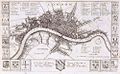 Image 38Richard Blome's map of London (1673). The development of the West End had recently begun to accelerate. (from History of London)