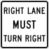 Lane usage