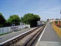Dymchurch railway station looking towards Burmarsh Road