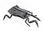 «Beetle», steel/forging, 300x150x100, 2013.