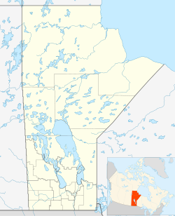 RCAF Station Cranberry Portage is located in Manitoba