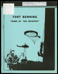 A pamphlet describing Fort Benning.