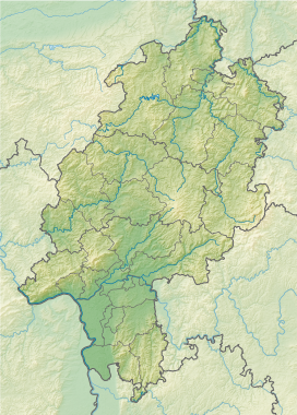 Milseburg is located in Hesse