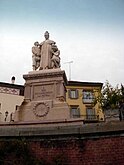 Monument in Castelnuovo, Italy