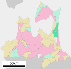 Location of Rokkasho