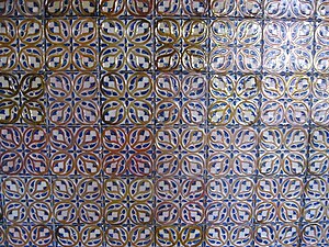 (Christian) Tiles in Alcázar of Segovia