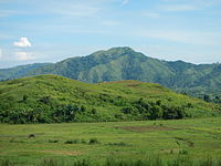 The mountains of Sierra Madre, located east of the municipality