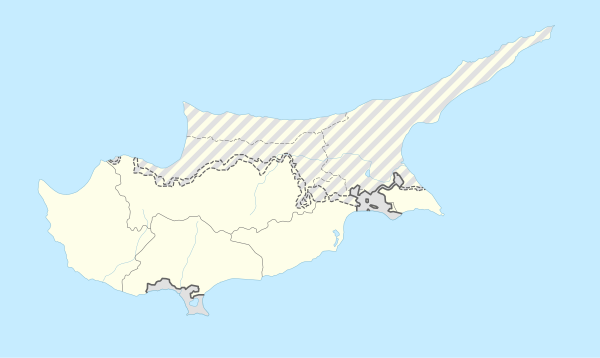 2009–10 Cypriot Third Division is located in Cyprus