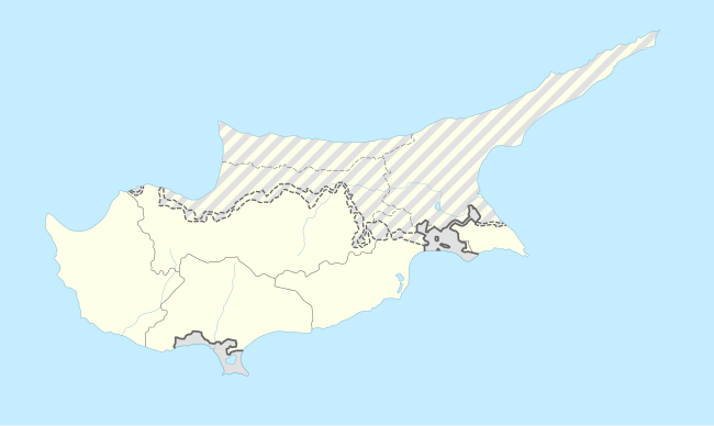 2008–09 Cypriot First Division is located in Cyprus
