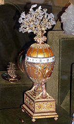 Bouquet of Lilies Fabergé Egg