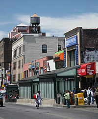 Roosevelt Avenue in Flushing, Queens