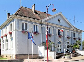 The town hall in Aspach-le-Bas
