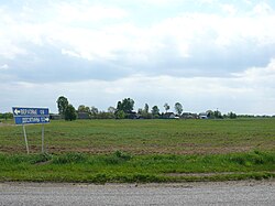 The village of Desyatiny in Novgorodsky District