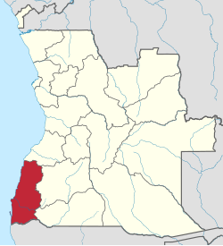 Namibe, province of Angola