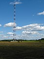 100-metre tall radio relay link tower south of Suraż at 52°56'3"N 22°57'3"E
