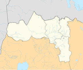 Dedebit is located in Tigray Region