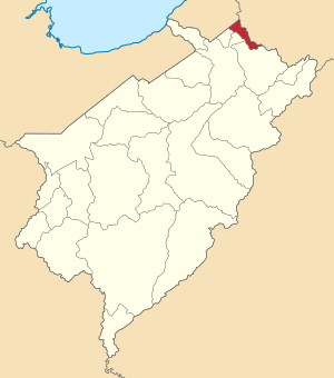 Location in Mérida
