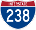 Interstate 238 shield