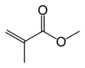 Methyl methacrylate, precursor to "perspex" (plexiglass)
