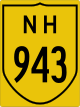 National Highway 943 shield}}