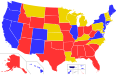 United States Political Control Map