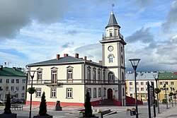 Town hall in Brzozów
