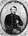 CPT Amos Whitehead, circa 6/30/1862 - circa 9/17/1862, wounded and disabled at Battle of Sharpsburg, resigned.[39]