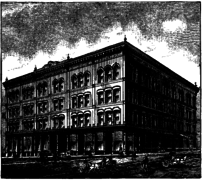 Moffat Building, 1871, SW corner of Fort and Griswold. Designed by Henry T Brush