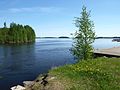 Lake Pyhäjärvi seen from Nokia