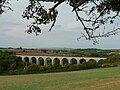 Railway viaduct of Druyes
