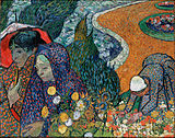 Vincent van Gogh, Memory of the Garden at Etten (Ladies of Arles), 1888