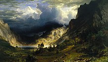 A Storm in the Rocky Mountains, Mt. Rosalie, 1866, Brooklyn Museum, New York City